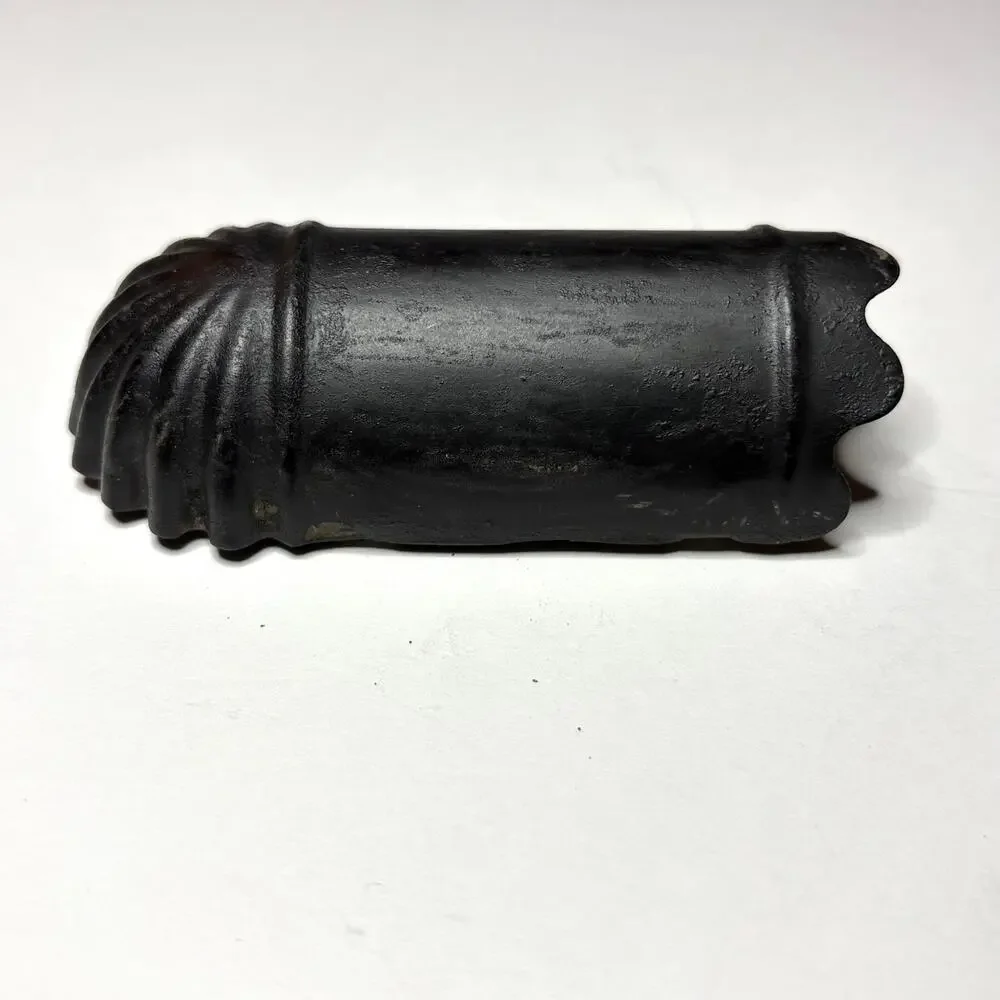 Vintage Painted Tin Replacement Match Holder Pocket - 3.5